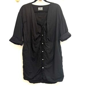 Acne Studios black shirt dress